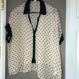 Mesh Forever 21 Blouse
